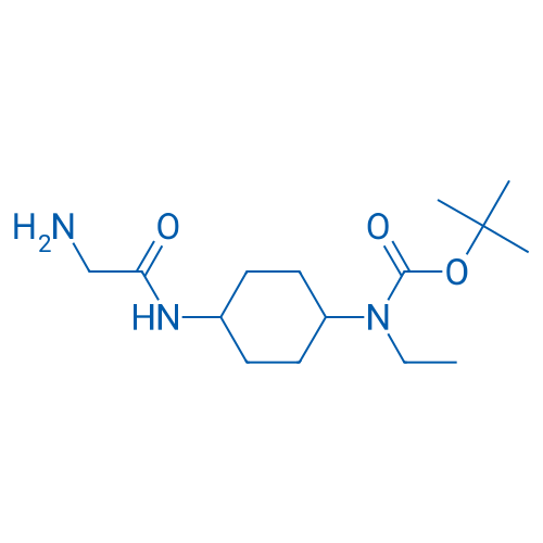 tert-Butyl (4-(2-aminoacetamido)cyclohexyl)(ethyl)carbamate 1g