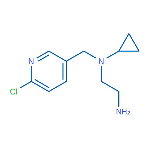 N1-((6-Chloropyridin-3-yl)methyl)-N1-cyclopropylethane-1,2-diamine 1g