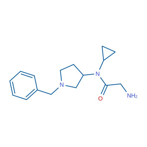 2-Amino-N-(1-benzylpyrrolidin-3-yl)-N-cyclopropylacetamide 1g
