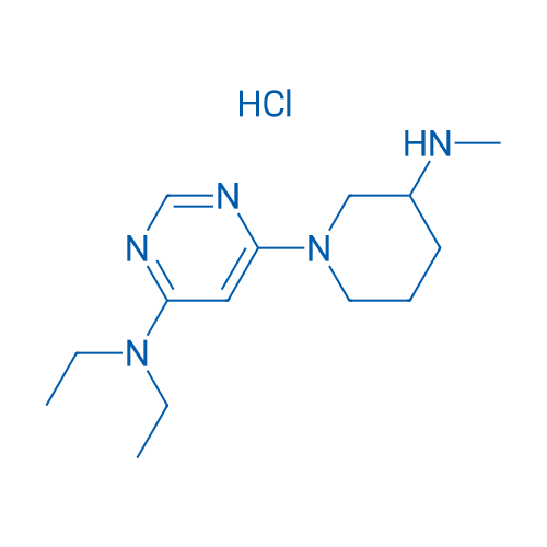 N,N-Diethyl-6-(3-(methylamino)piperidin-1-yl)pyrimidin-4-amine hydrochloride 100mg