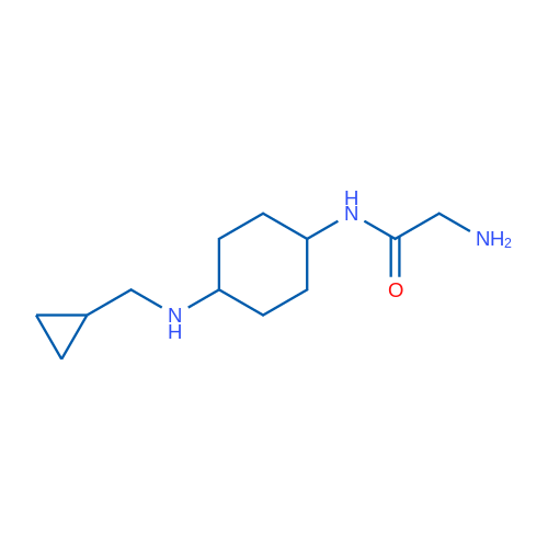 2-Amino-N-(4-((cyclopropylmethyl)amino)cyclohexyl)acetamide 1g