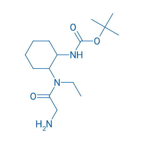 tert-Butyl (2-(2-amino-N-ethylacetamido)cyclohexyl)carbamate 1g