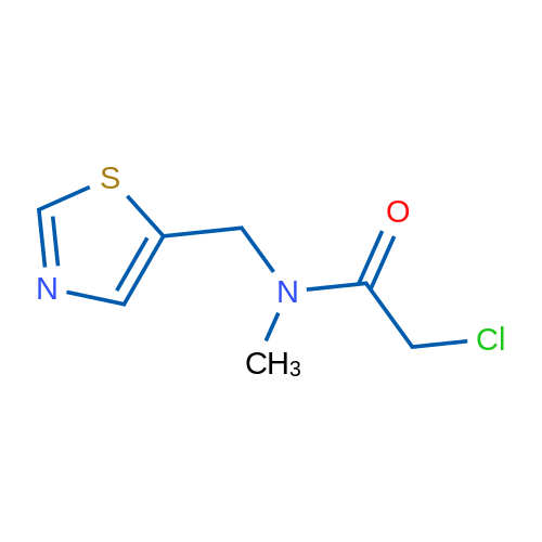 2-Chloro-N-methyl-N-(thiazol-5-ylmethyl)acetamide 1g