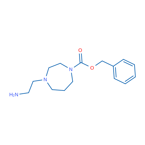 Benzyl 4-(2-aminoethyl)-1,4-diazepane-1-carboxylate 1g