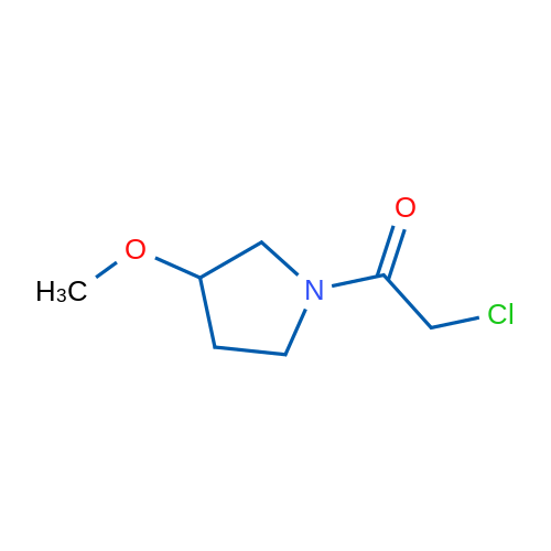 2-Chloro-1-(3-methoxypyrrolidin-1-yl)ethanone 1g
