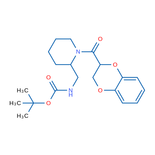 tert-Butyl ((1-(2,3-dihydrobenzo[b][1,4]dioxine-2-carbonyl)piperidin-2-yl)methyl)carbamate 1g