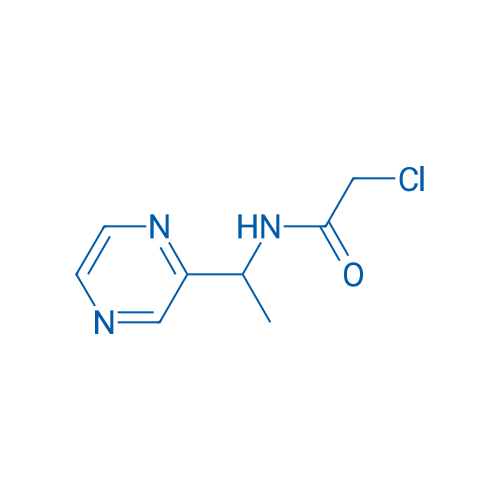 2-Chloro-N-(1-(pyrazin-2-yl)ethyl)acetamide 1g