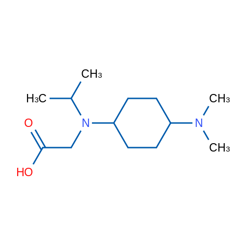 2-((4-(Dimethylamino)cyclohexyl)(isopropyl)amino)acetic acid 1g