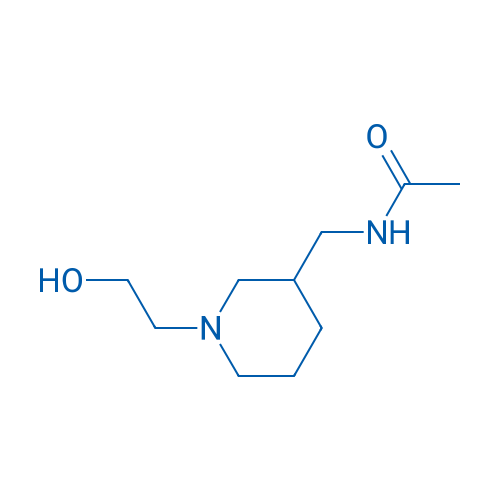 N-((1-(2-Hydroxyethyl)piperidin-3-yl)methyl)acetamide 1g