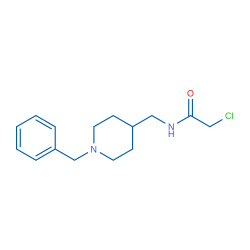 N-((1-Benzylpiperidin-4-yl)methyl)-2-chloroacetamide 1g