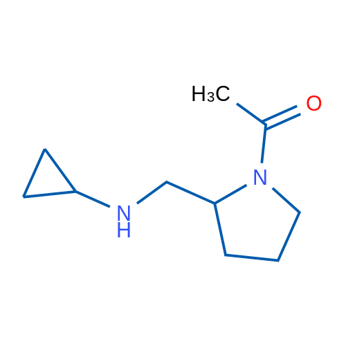 1-(2-((Cyclopropylamino)methyl)pyrrolidin-1-yl)ethanone 1g