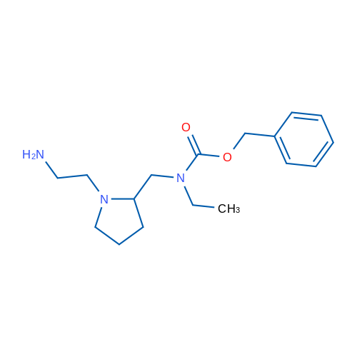 Benzyl ((1-(2-aminoethyl)pyrrolidin-2-yl)methyl)(ethyl)carbamate 1g
