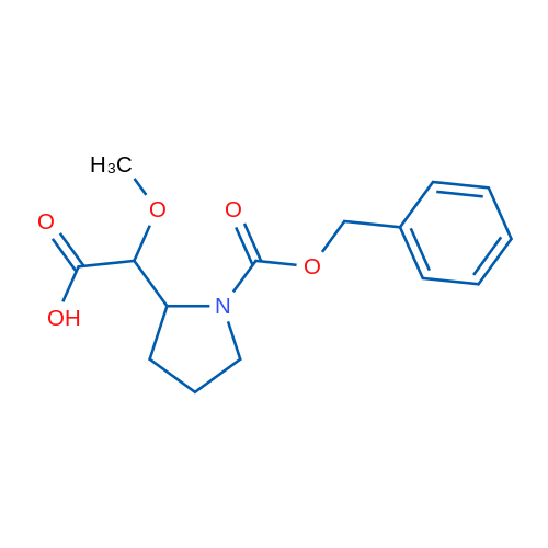 2-(1-((Benzyloxy)carbonyl)pyrrolidin-2-yl)-2-methoxyacetic acid 1g