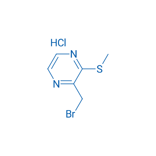 2-(Bromomethyl)-3-(methylthio)pyrazine hydrochloride 1g