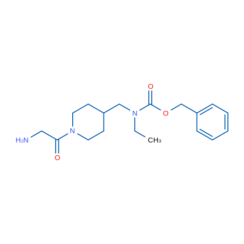 Benzyl ((1-(2-aminoacetyl)piperidin-4-yl)methyl)(ethyl)carbamate 1g