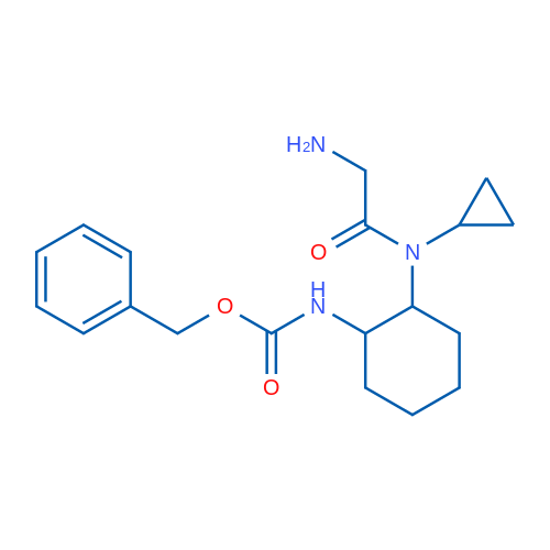 Benzyl (2-(2-amino-N-cyclopropylacetamido)cyclohexyl)carbamate 1g