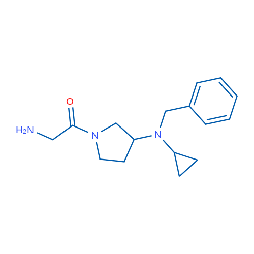 2-Amino-1-(3-(benzyl(cyclopropyl)amino)pyrrolidin-1-yl)ethanone 1g