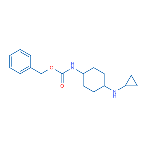 Benzyl (4-(cyclopropylamino)cyclohexyl)carbamate 1g