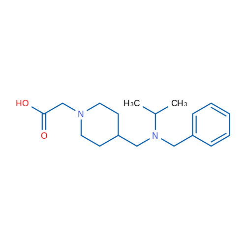 2-(4-((Benzyl(isopropyl)amino)methyl)piperidin-1-yl)acetic acid 1g