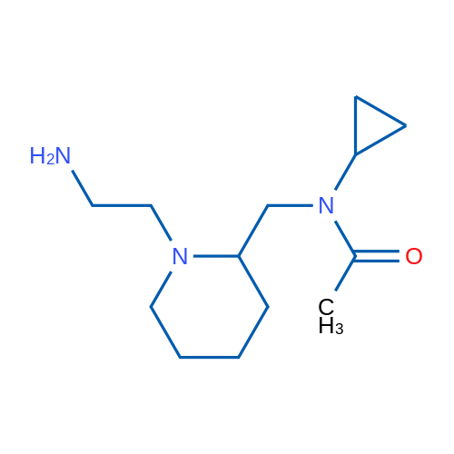N-((1-(2-Aminoethyl)piperidin-2-yl)methyl)-N-cyclopropylacetamide 1g