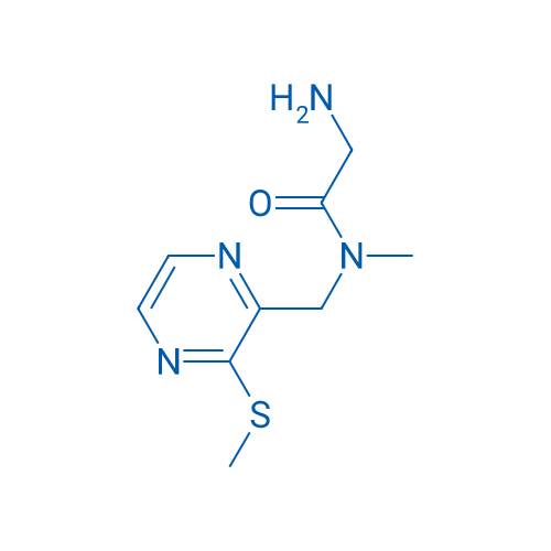 2-Amino-N-methyl-N-((3-(methylthio)pyrazin-2-yl)methyl)acetamide 1g