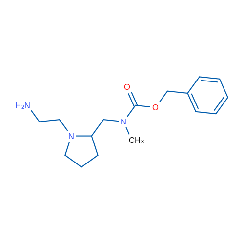 Benzyl ((1-(2-aminoethyl)pyrrolidin-2-yl)methyl)(methyl)carbamate 1g