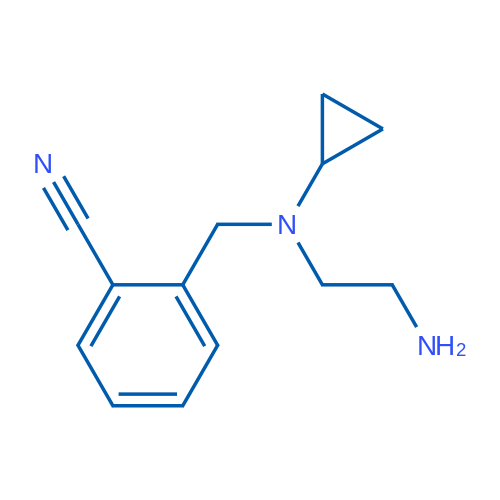 2-(((2-Aminoethyl)(cyclopropyl)amino)methyl)benzonitrile 1g