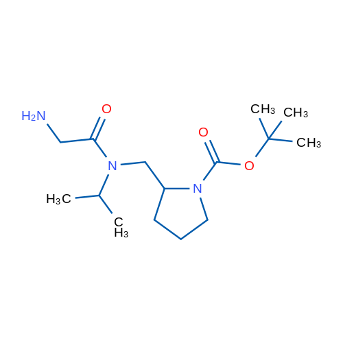 tert-Butyl 2-((2-amino-N-isopropylacetamido)methyl)pyrrolidine-1-carboxylate 1g