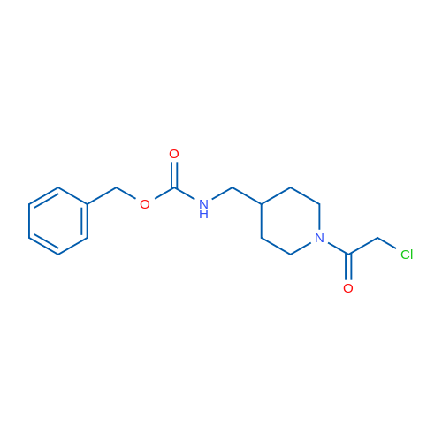 Benzyl ((1-(2-chloroacetyl)piperidin-4-yl)methyl)carbamate 1g