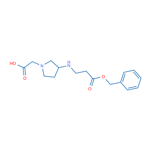 2-(3-((3-(Benzyloxy)-3-oxopropyl)amino)pyrrolidin-1-yl)acetic acid 1g
