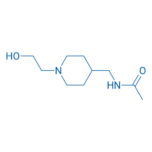 N-((1-(2-Hydroxyethyl)piperidin-4-yl)methyl)acetamide 1g