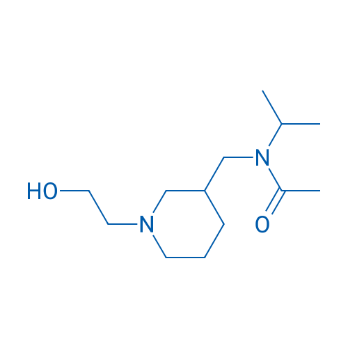 N-((1-(2-Hydroxyethyl)piperidin-3-yl)methyl)-N-isopropylacetamide 1g
