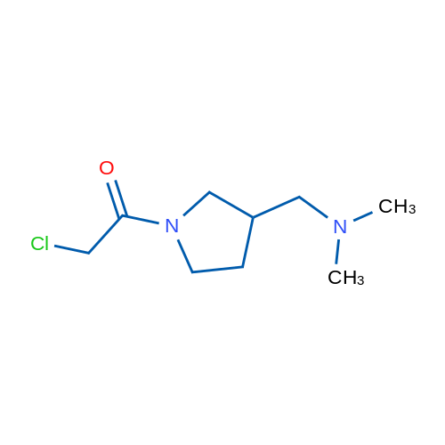 2-Chloro-1-(3-((dimethylamino)methyl)pyrrolidin-1-yl)ethanone 1g