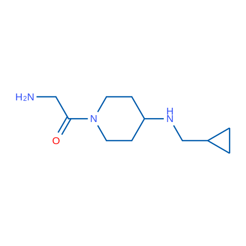 2-Amino-1-(4-((cyclopropylmethyl)amino)piperidin-1-yl)ethanone 1g