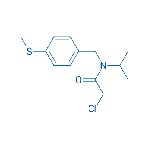 2-Chloro-N-isopropyl-N-(4-(methylthio)benzyl)acetamide 1g