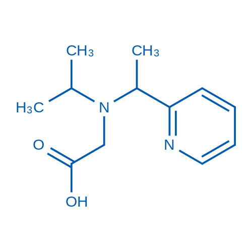 2-(Isopropyl(1-(pyridin-2-yl)ethyl)amino)acetic acid 1g