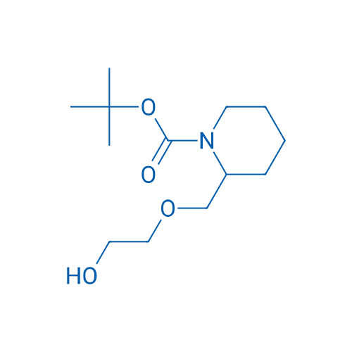 tert-Butyl 2-((2-hydroxyethoxy)methyl)piperidine-1-carboxylate 1g