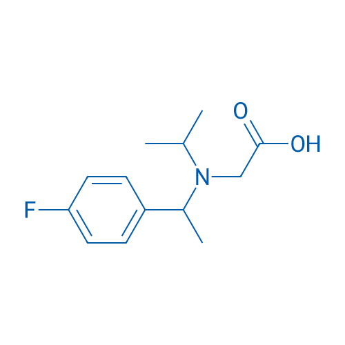 2-((1-(4-Fluorophenyl)ethyl)(isopropyl)amino)acetic acid 1g