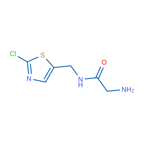 2-Amino-N-((2-chlorothiazol-5-yl)methyl)acetamide 1g