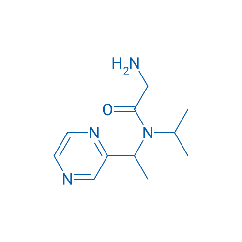 2-Amino-N-isopropyl-N-(1-(pyrazin-2-yl)ethyl)acetamide 1g