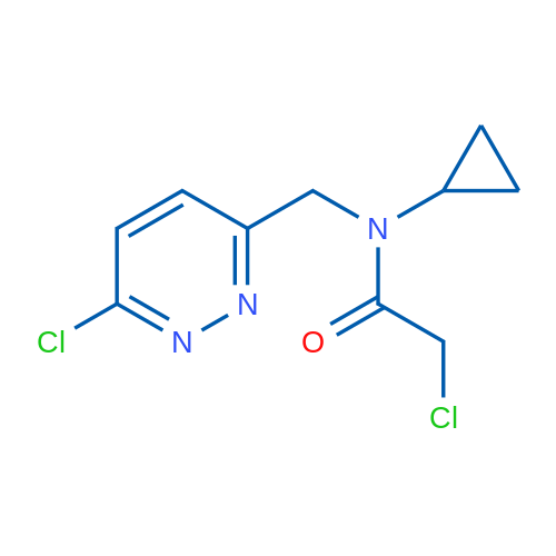 2-Chloro-N-((6-chloropyridazin-3-yl)methyl)-N-cyclopropylacetamide 1g