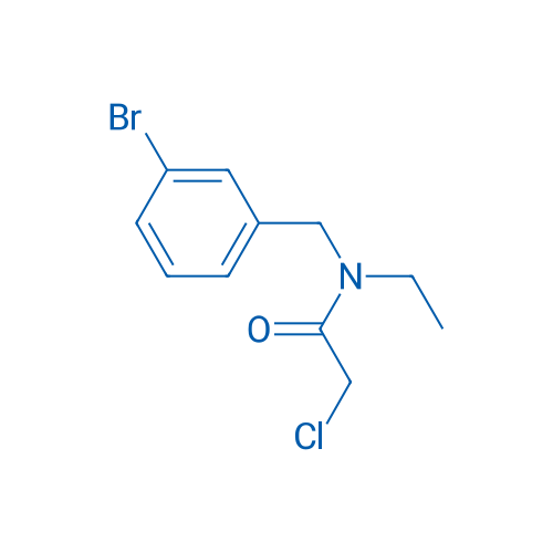 N-(3-Bromobenzyl)-2-chloro-N-ethylacetamide 1g