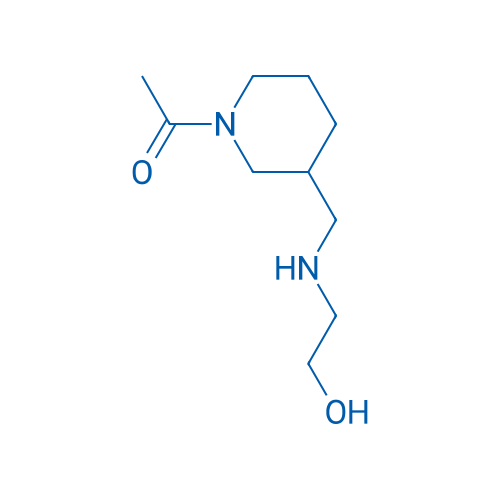 1-(3-(((2-Hydroxyethyl)amino)methyl)piperidin-1-yl)ethanone 1g