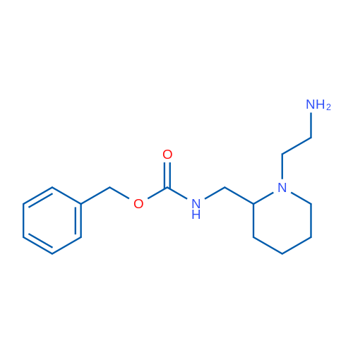 Benzyl ((1-(2-aminoethyl)piperidin-2-yl)methyl)carbamate 1g