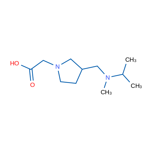2-(3-((Isopropyl(methyl)amino)methyl)pyrrolidin-1-yl)acetic acid 1g