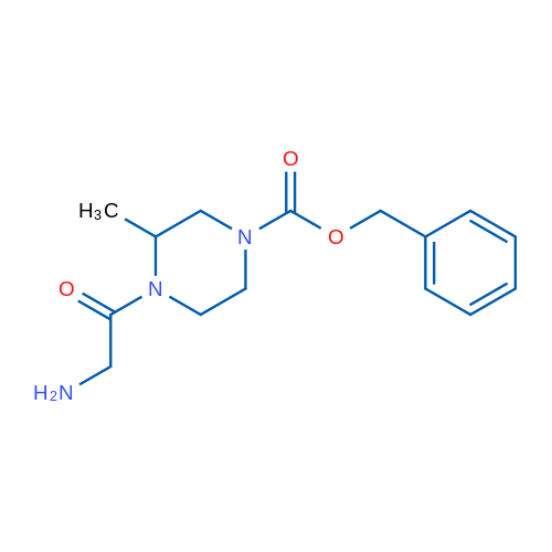 Benzyl 4-(2-aminoacetyl)-3-methylpiperazine-1-carboxylate 1g