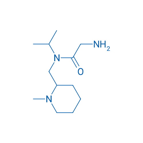 2-Amino-N-isopropyl-N-((1-methylpiperidin-2-yl)methyl)acetamide 1g