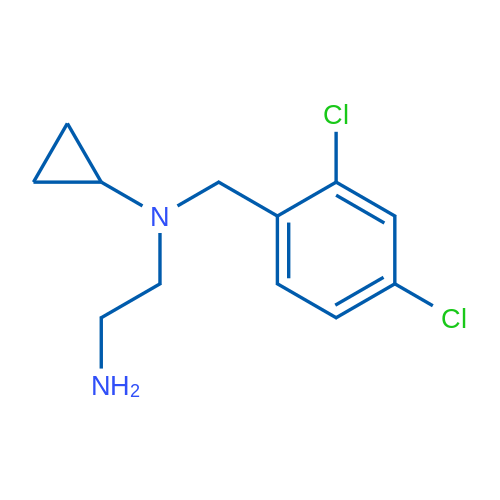 N1-Cyclopropyl-N1-(2,4-dichlorobenzyl)ethane-1,2-diamine 1g