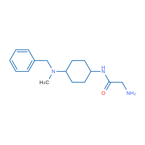 2-Amino-N-(4-(benzyl(methyl)amino)cyclohexyl)acetamide 1g