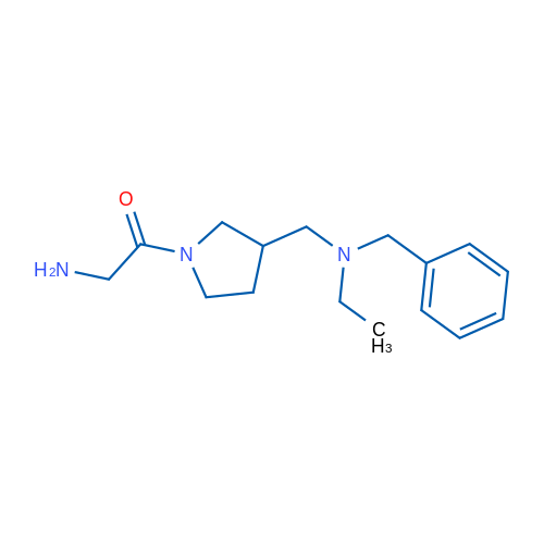 2-Amino-1-(3-((benzyl(ethyl)amino)methyl)pyrrolidin-1-yl)ethanone 1g